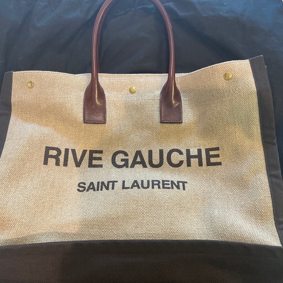 YSL Rive Gauche Tote - Picture 1 of 5